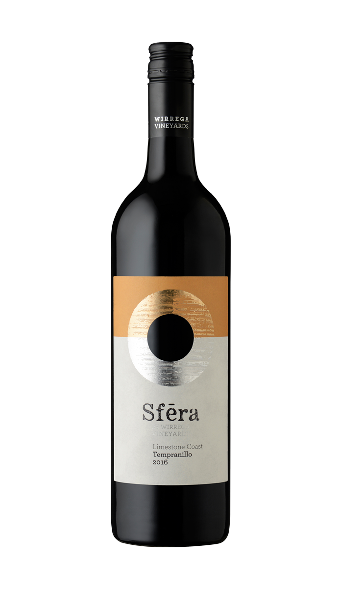 Sfera Wines 2019 Tempranillo Limestone Coast 750mL by Wirrega Vineyard